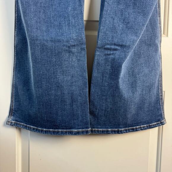 Lane Bryant High Rise Boot Cut Jeans Tighter Tummy 20 - Picture 7 of 8